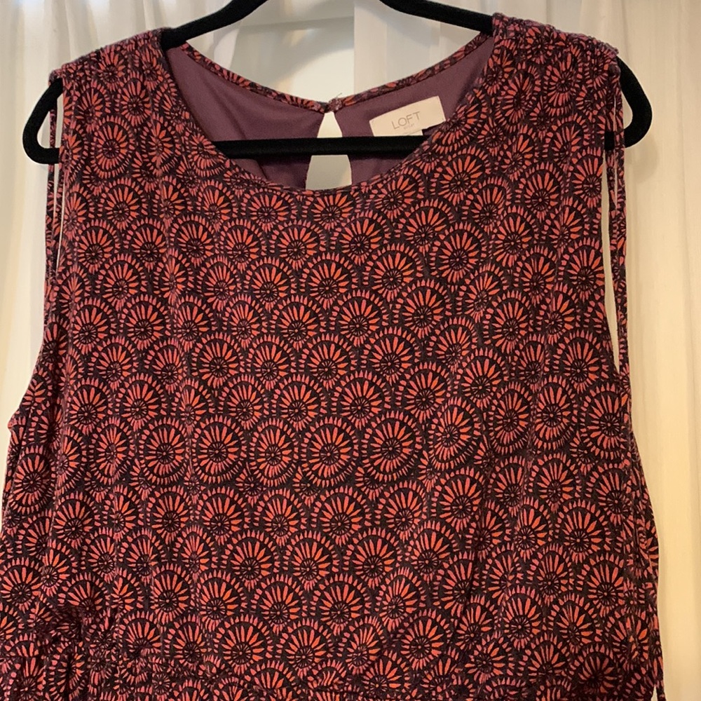Soft cotton sleeveless dress
